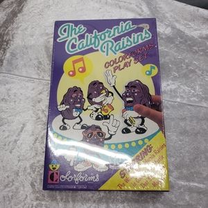 Vintage 1987 Colorforms Set The California Raisens NWT